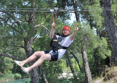 Alanya Zipline und Rafting Tour