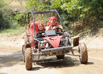 Belek Buggy-Safari Zipline und Rafting