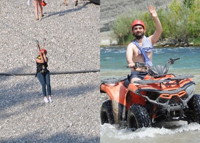 Belek Quad-Safari Jeep-Safari Zipline- und Rafting-Tour