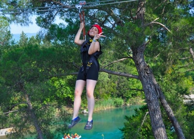 Belek Zipline und Rafting-Tour