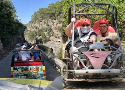 Manavgat Buggy Safari Jeep Safari Zipline und Rafting-Tour