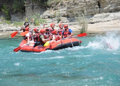 Manavgat Tazi Canyon Jeep Safari Zipline und Rafting-Tour