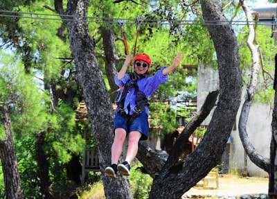 Manavgat Zipline und Rafting-Tour